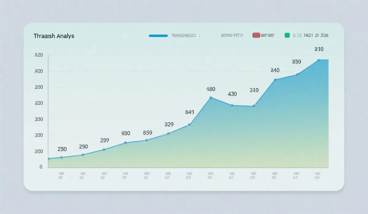 号码走势分析示意图
