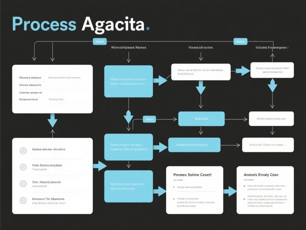 学习流程与数据分析方法示意图